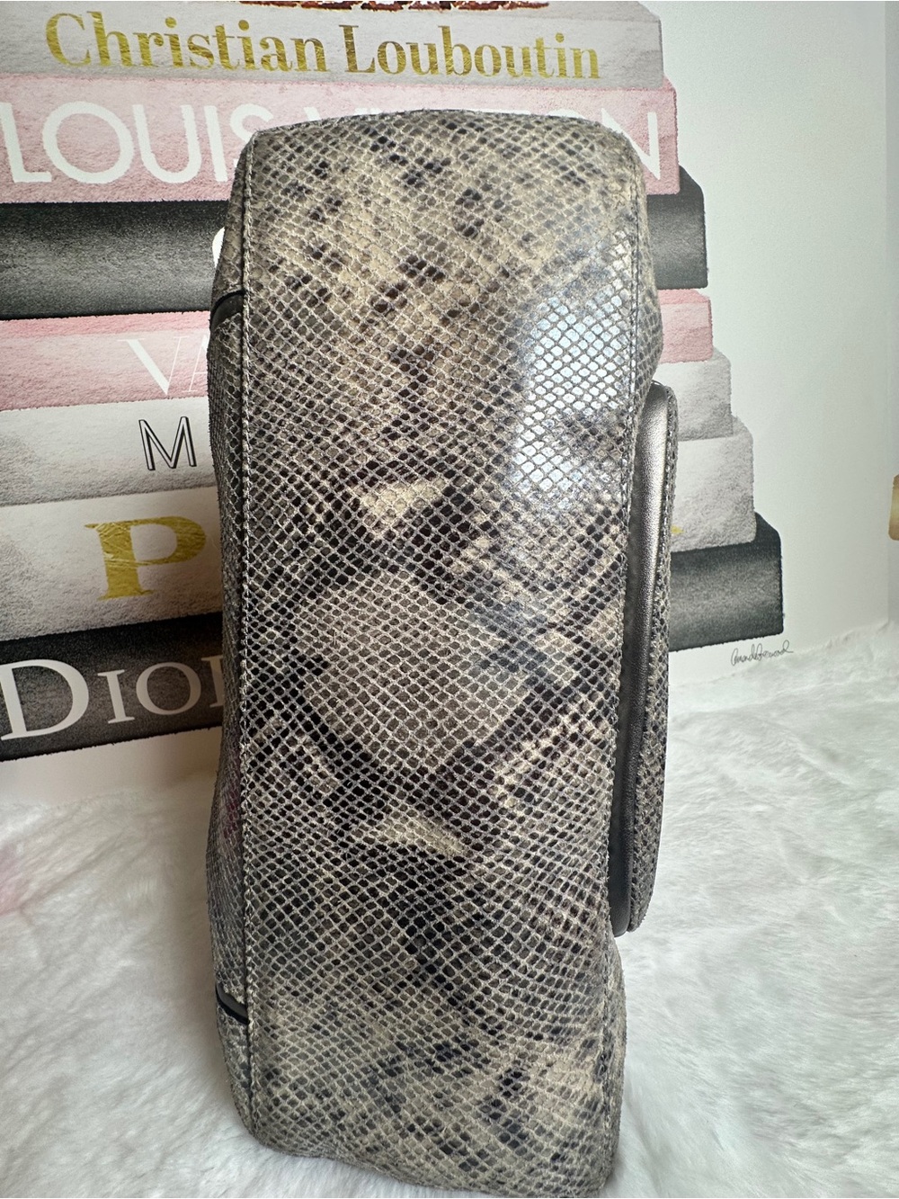 Coach Campbel Izzi Exotic Python Embossed - Picture 13 of 15